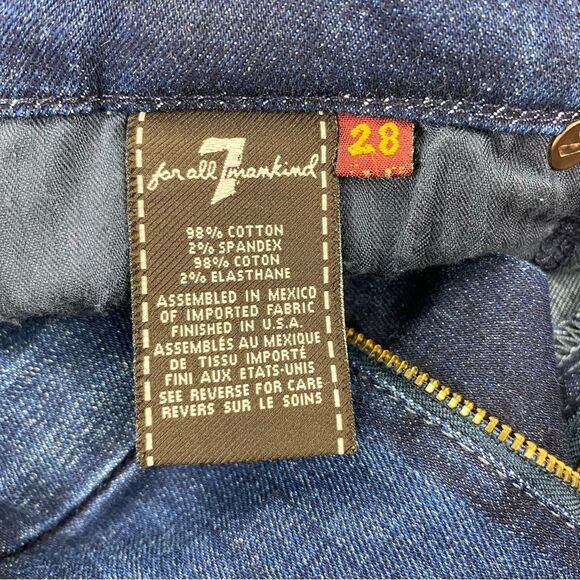 7 For All Mankind Women's 'A' Pocket Bootcut Stretch Jeans | Size: 28 - Picture 13 of 15